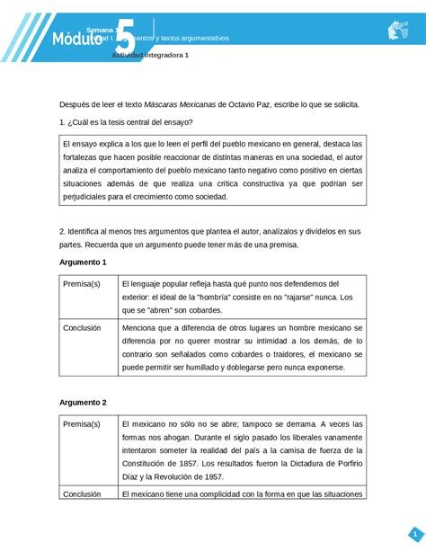 Modulo 5 Actividad Integradora 1 Docsity Images And Photos Finder