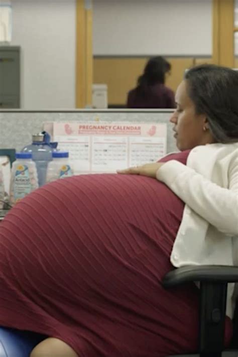 Paid Leave Video With Woman Pregnant For 5 Years Pregnancy Looks Plus