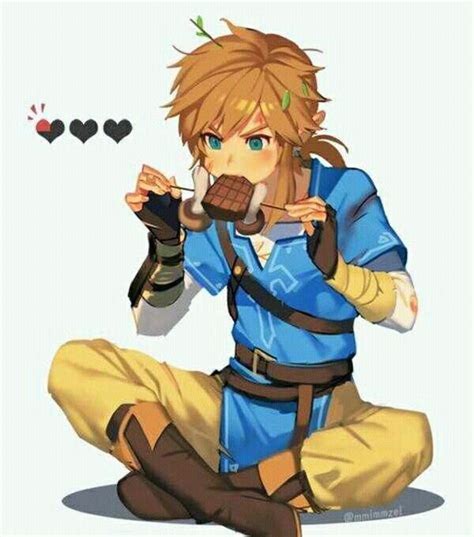 Link Eating The Legend Of Zelda Breath Of The Wild Know Your Meme