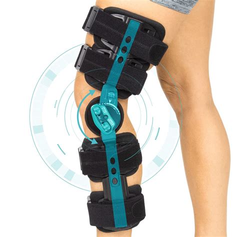 Buy Vive Rom Knee Brace Hinged Immobilizer For Acl Mcl And Pcl