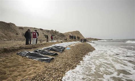 Bodies Of Dozens Of People Wash Ashore In Western Libya Libya The Guardian