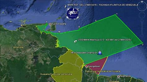 Venezuela Makes New Claim To Guyanas Territorial Waters Potential Oil