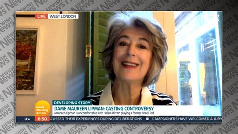 Maureen Lipman On Her Criticism Of Helen Mirren Being Cast As Golda Meir Youtube