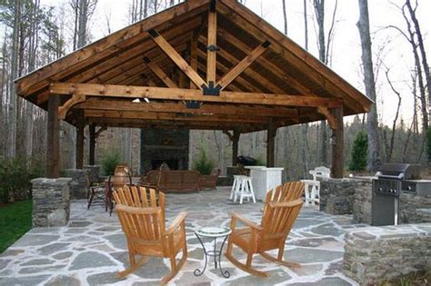 40 Awesome And Functional Pavilion Design For Your Home Backyard
