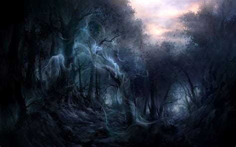 Ghost Forest Night Wallpapers Top Free Ghost Forest Night Backgrounds