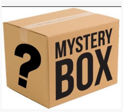 Mystery Box Box Free Transparent Png Download Pngkey