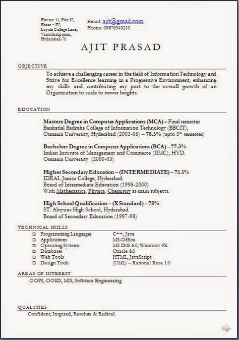 Many free mac pages resume templates are tempting, but they can't match the quality of premium. Ms Office On Mca Resume - 21 Fresher Resume Templates Pdf Doc Free Premium Templates - how to ...