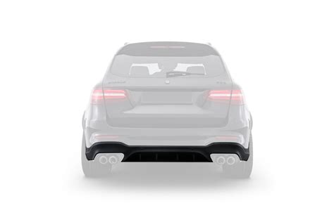 Diffuser 63 AMG design carbon for Mercedes GLС X253 GLC 200 - GLC 43