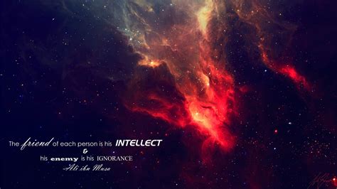 Imam Ali Ibn Musa Islam Space Stars Quote Hd Wallpaper Rare Gallery