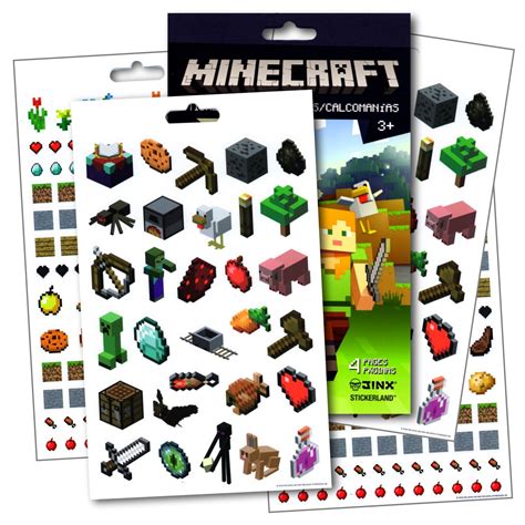 Buy Minecraft Stickers ~ Over 295 Minecraft Fun Stickers Online At