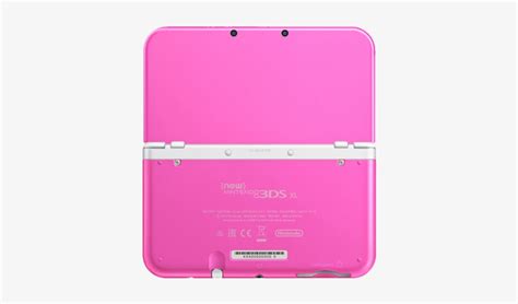 Pink 3ds 3 Pink 3ds 1 New 3ds Xl Pink White Free Transparent Png