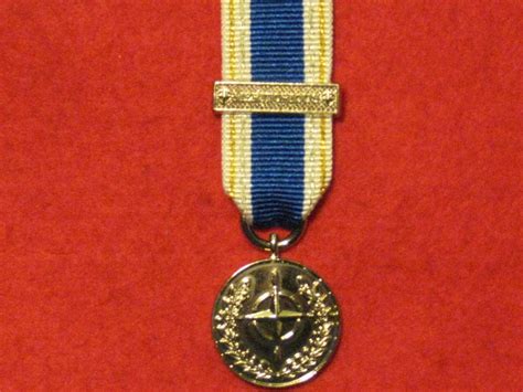 Miniature Nato Meritorious Service Medal Msm Hill Military Medals