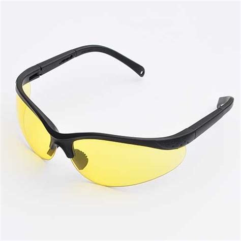 Ledwholesalers Uv Protection Adjustable Safety Glasses With Yellow Tint