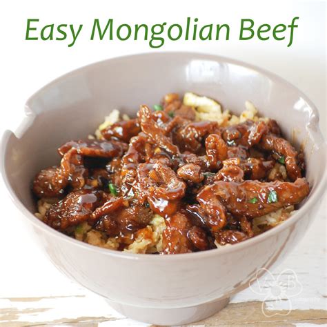 Violets Buds Easy Mongolian Beef Recipe