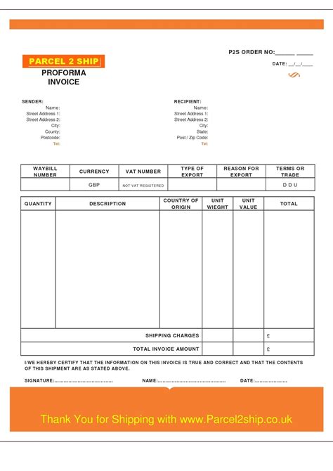 Simple Invoice Template Free Letter Templates