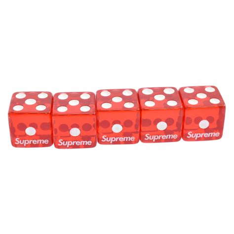 現品 11aw Supreme Dice Set Red サイコロ Kids