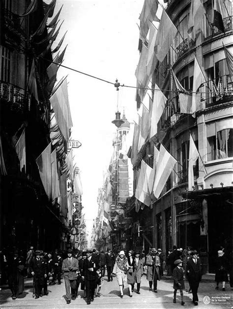 Calle Florida Buenos Aires Julio De 1927 Documentos Fotográficos