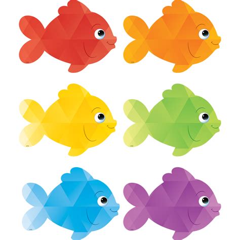 24 Fish Cut Out Free Coloring Pages