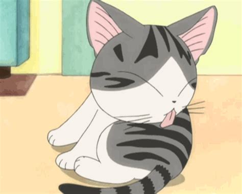 Bộ ảnh động Mèo Chii Siêu Dễ Thương ♥♥♥ Nghệ Thuật Về Mèo Kitty Anime