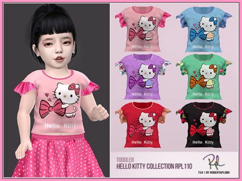 Top Hello Kitty Collection By Robertaplobo From Tsr • Sims 4 Downloads