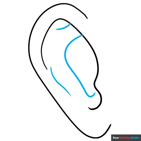 How To Draw Anime Ears Easy Step By Step Tutorial