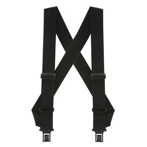 Black Undergarment Side Belt Clip Suspenders Suspenderstore