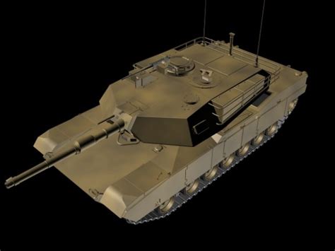 M1 Abrams American Main Battle Tank Free 3d Models