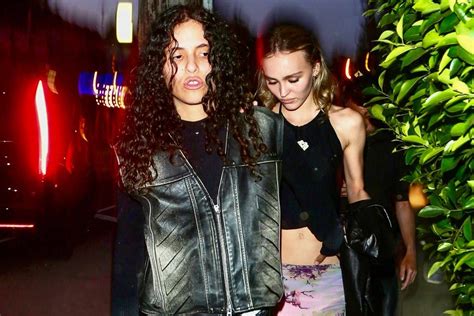 Lily Rose Depp Girlfriend 070 Shake Step Out For La Date Night