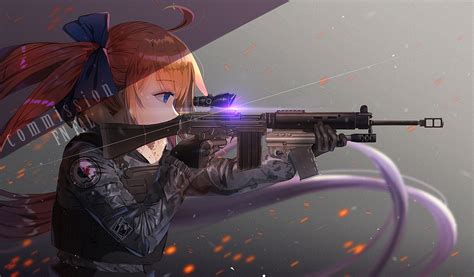 Fn Fal Girls Frontline Hd Wallpapers And Backgrounds