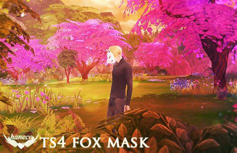 My Sims 4 Blog Fox Mask By Haneco
