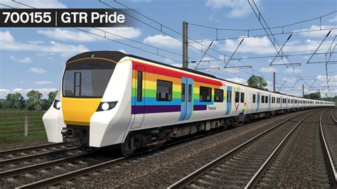 700155 Thameslink Pride Alan Thomson Simulation