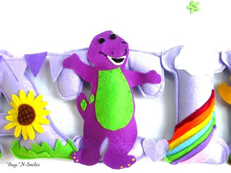 Barney Birthday Barney Party Banner Barney And Friends Personalized