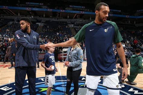 Karl Anthony Towns And Rudy Gobert Once Rivals Are Allies In Nbas