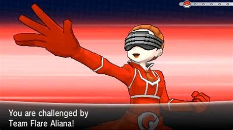 Pokémon X Battle Run Episode 11 Team Flare Admin And Team Flare Aliana
