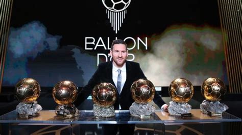 Leo Messi Gana Su Sexto Balón De Oro Gala Balón De Oro 2019