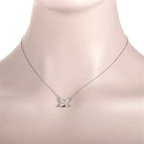 Tiffany And Co Victoria Diamond Platinum Pendant Necklace At 1stdibs