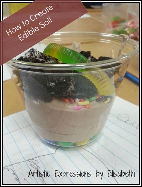How To Create An Edible Soil Profile Recipetutorial Second Grade