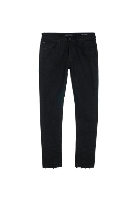 Low Rise Skinny Jean Black Resin 3d P001 Blr The One