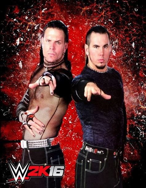 The Hardy Boyz Jeff Matt Hardy 6 Time World Tag Team Champions