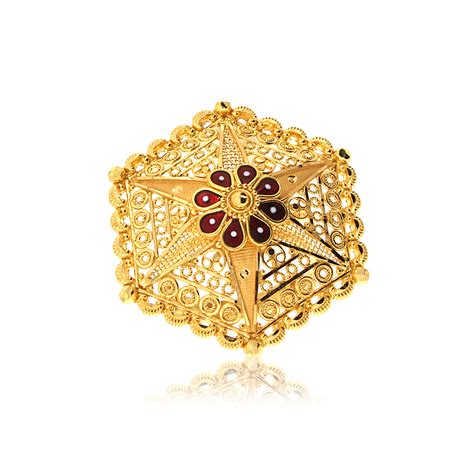 Latest 22k Gold Umbrella Ring Designs With Price