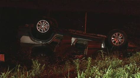 2 People Rescued After Car Crashes Into Pond