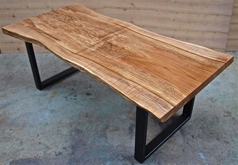 Custom Made Live Edge Spalted Maple Coffee Table By Witness Tree