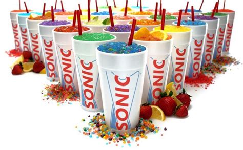 Sonic Slushes Review Fast Food Menu Prices
