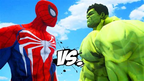 The Hulk Vs Spiderman Ps4 Epic Superheroes Battle Youtube