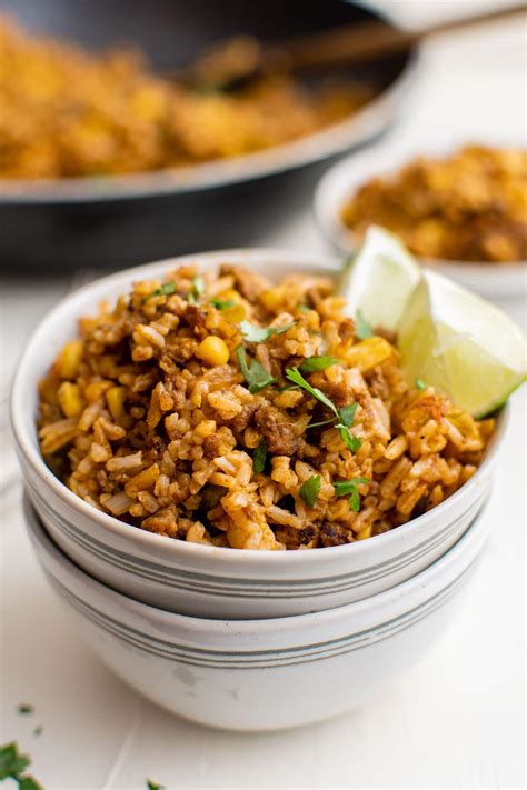 Easy One Pan One Pan Mexican Fried Rice
