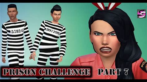 The Sims 4 Prison Challenge Part 7 Finally Youtube