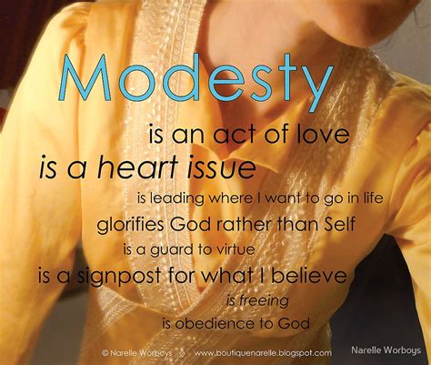 Modesty Is By Narelle Worboys Redbubble