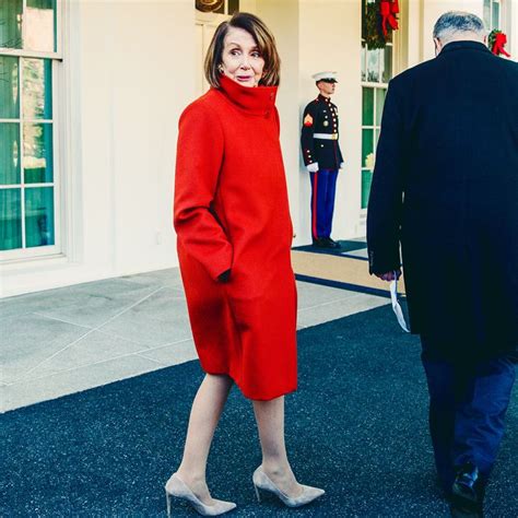 Where And When To Buy Nancy Pelosis Red Coat