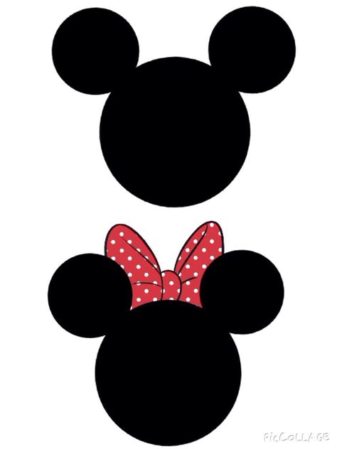 Mickey And Minnie Stencils