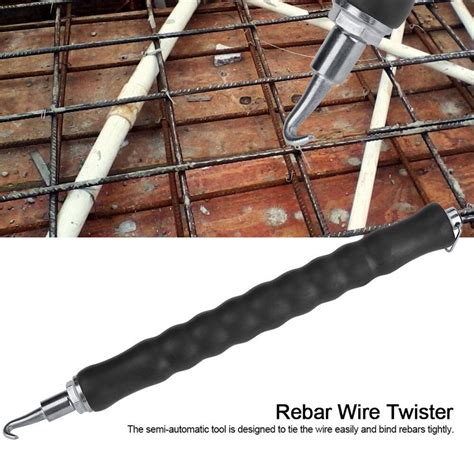 Rebar Wire Twister Retractable Hook Construction Reinforcement Tying